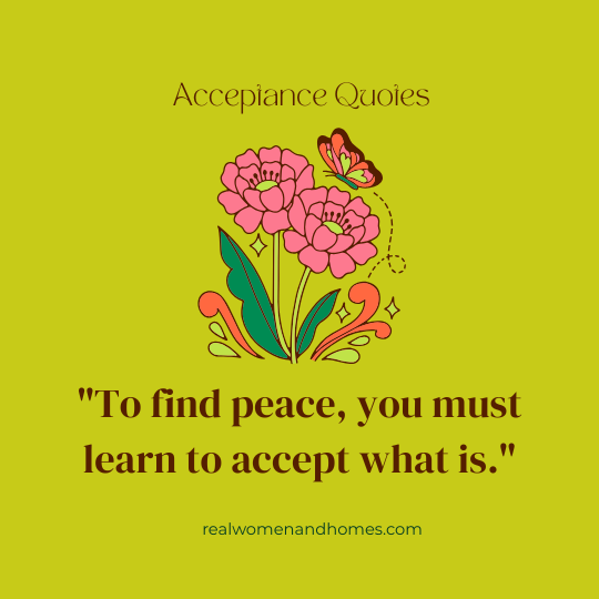 Acceptance Quotes