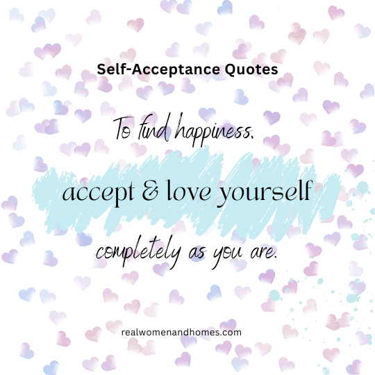 Self-Acceptance Quotes