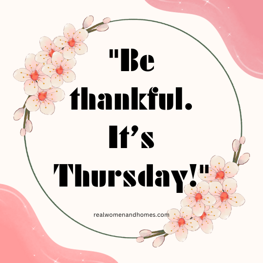 Short Thankful Thursday Quotes