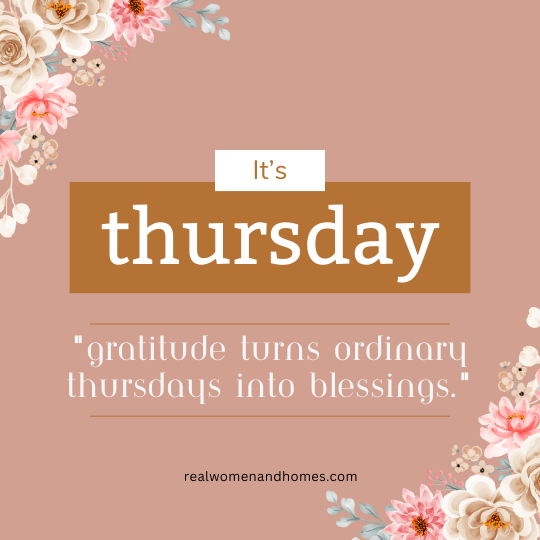 Thankful Thursday Quotes