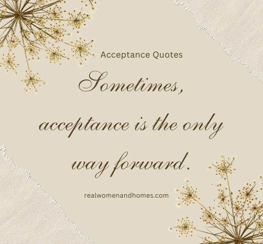 acceptance quotes