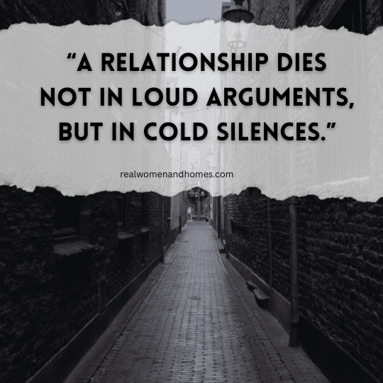 Hurt Silence Quotes Relationships